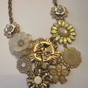 Gold Flower Necklace